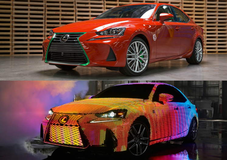 2017 Lexus IS Emerging Media Campaigns